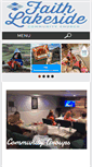 Mobile Screenshot of faithlakeside.com